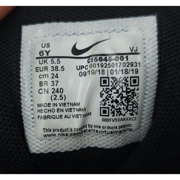 Nike Air Max 95 Have A Nike Day Size 6Y Womens 7.5 Black Jade Coral C15645-001 - Picture 8 of 13